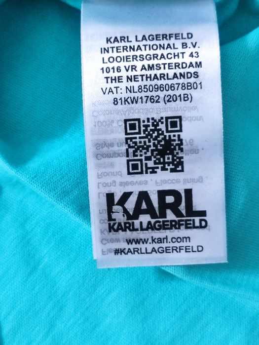 Karl Lagerfeld świetny męski T-shirt rozmiar M