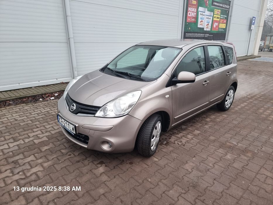 Nissan Note Accenta Salon Polska Klimatyzacja Po dużym serwisie