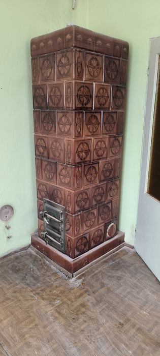 Piec kaflowy kompletny po rozbiórce do sprzedania