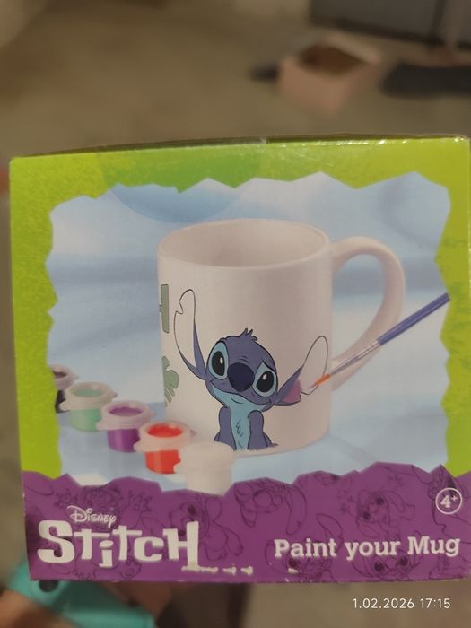 Kubek Stitch do malowania. Zrób to sam