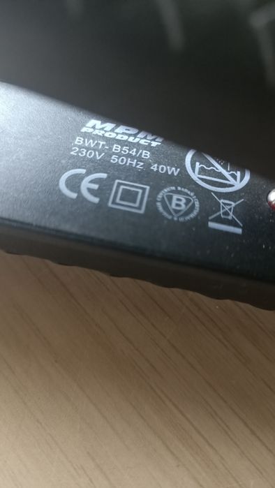 Jak nowa ceramiczna Prostownica do włosów 230 V  40W,  pokrowiec