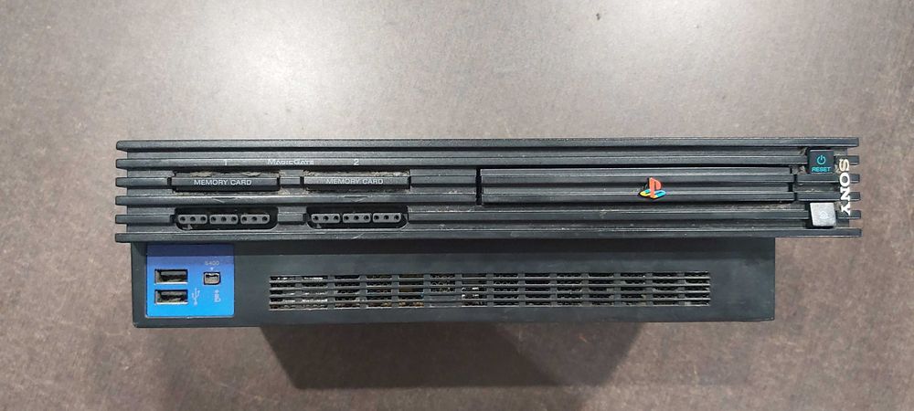 Consola Sony Playstation 2 PS2 Black Phat Fat Avariada