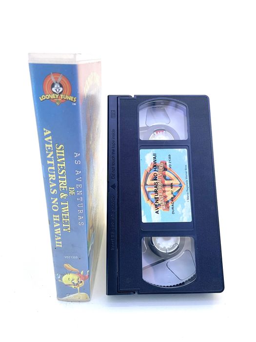 VHS - Looney Tunes - As Aventuras de Silvestre e Tweety