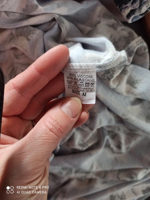 Sukienka z krótkim rękawem M