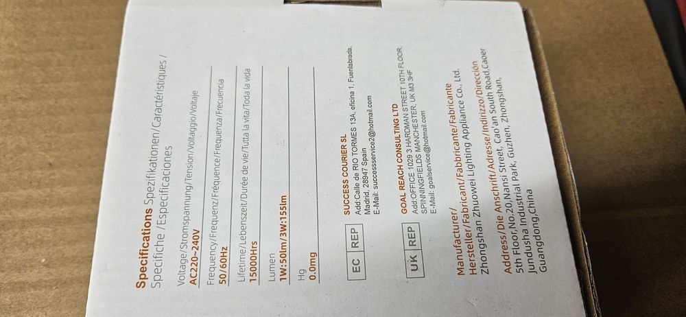 10 ledowych żarówek