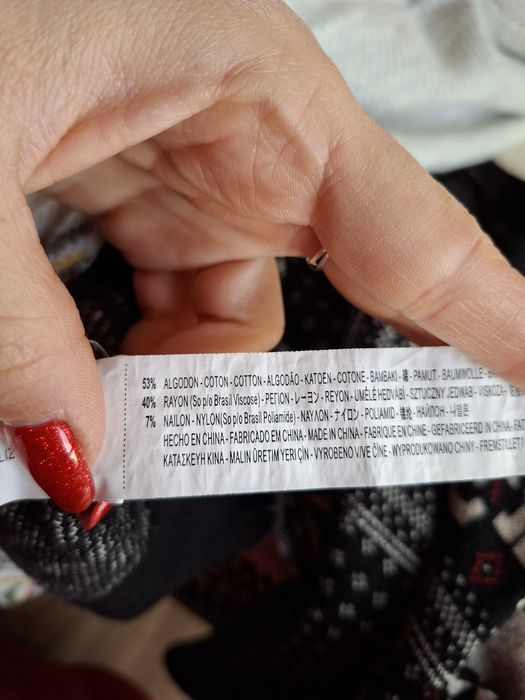 Rozpinany sweterek z zimowym motywem, Zara, XS/S