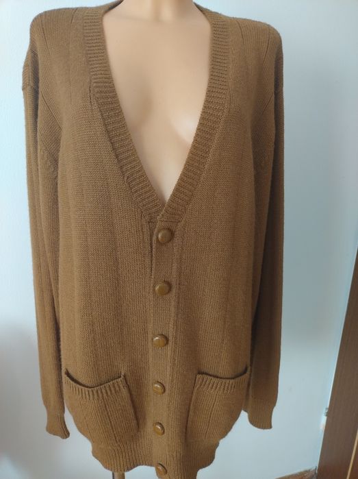 Sweterek męski rozpinany L