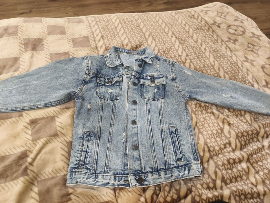 Детский джынсовый пиджак
