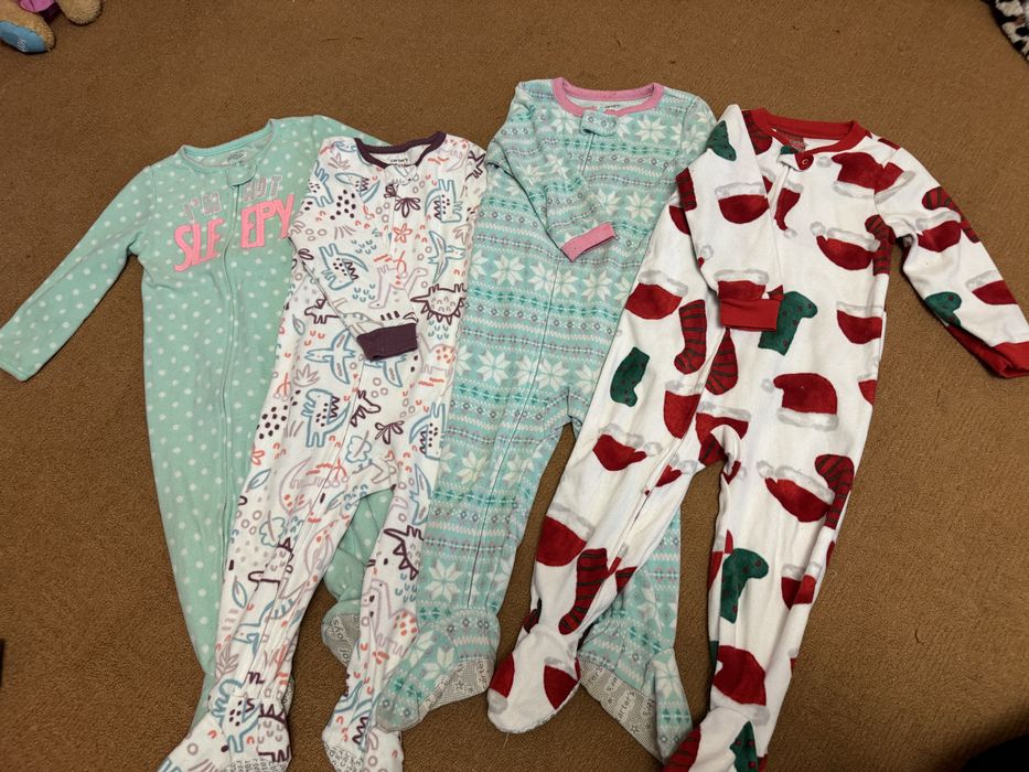 Флисовые человечки Carters 2t