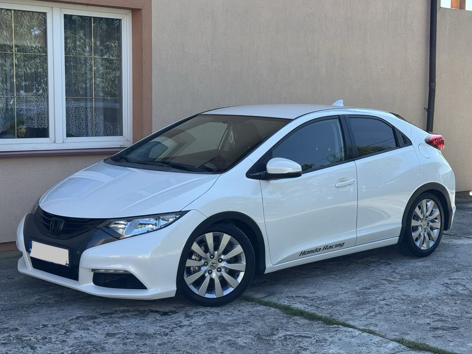 Biała Perełka Honda Civic 2,2 150km, 2012r. Stan Bardzo Dobry. POLECAM