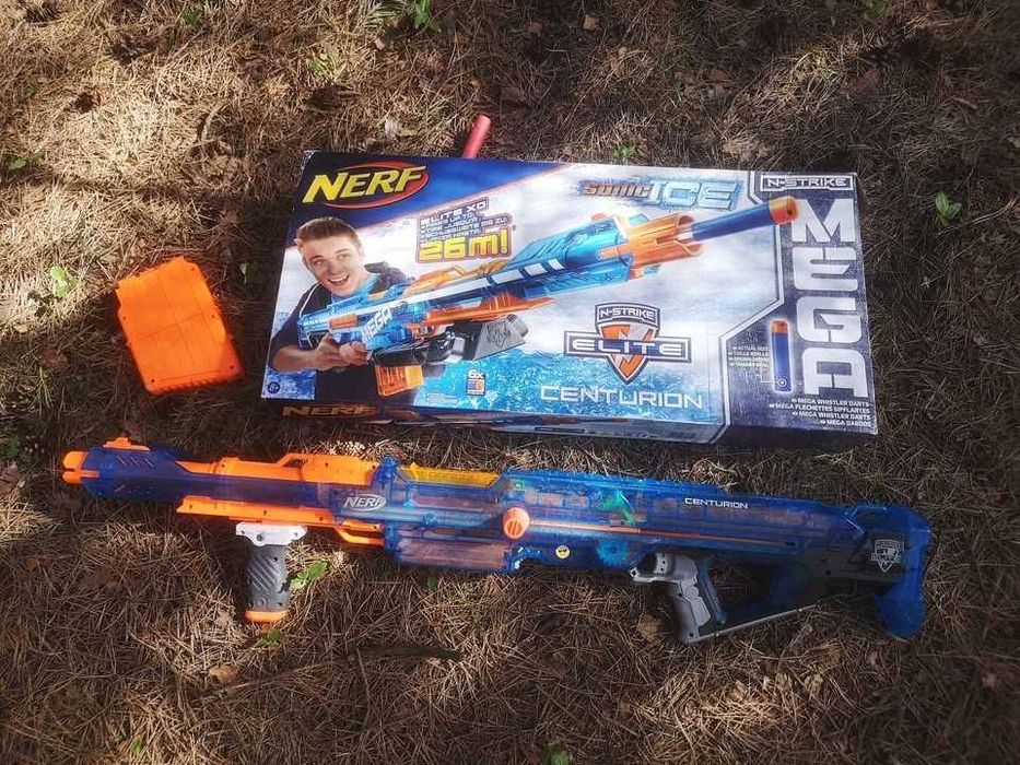 Oryginalny Nerf N Strike Centurion plus strzałki