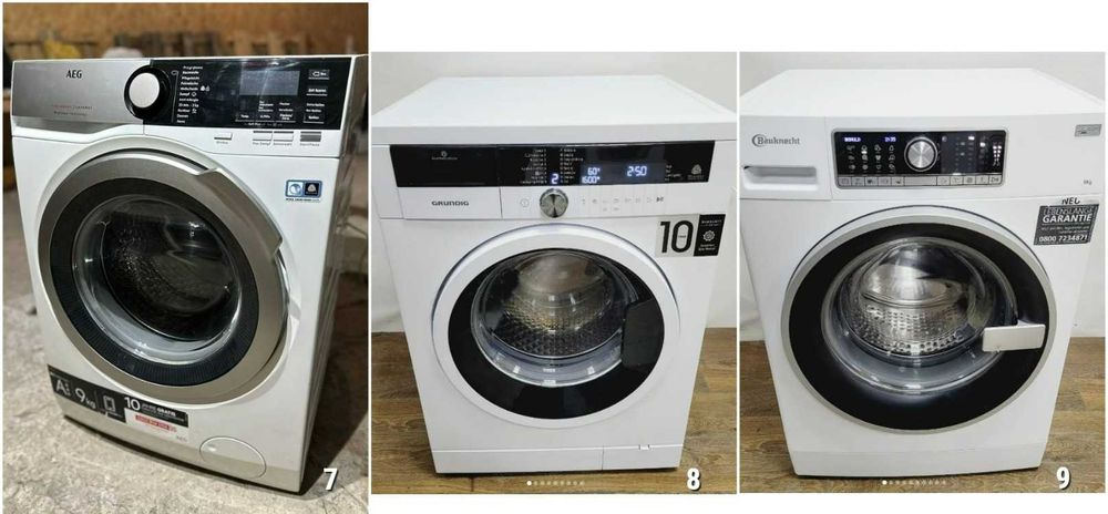 ПРАЛЬНА Машина BAUKNECHT Bosch 2в1 Сушка 8кг А+++ 1600 об\хв 2020р Б\у