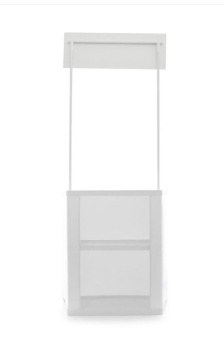 Balcão promocional  com bolsa novo