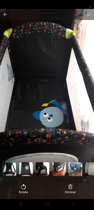 Cama de bebé portátil