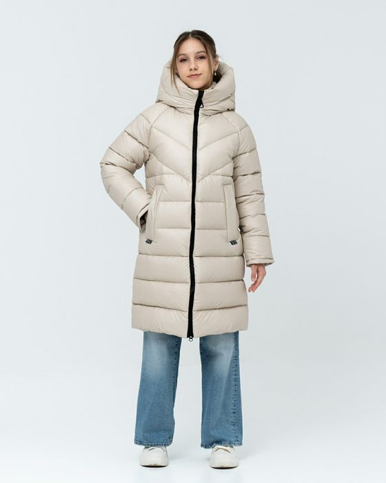Новинка, пуховик Megan ТМ  Nestta 128-158 см
