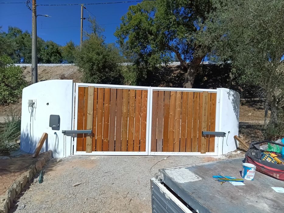 Construção vedações remodelação