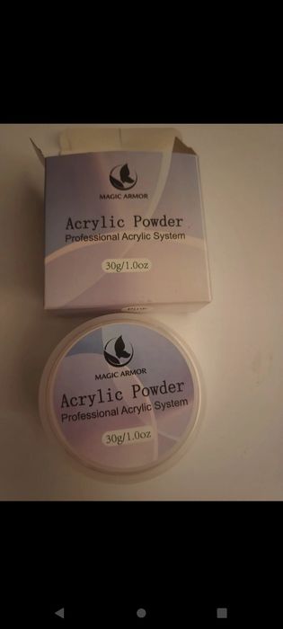 Puder akrylowy do paznokci