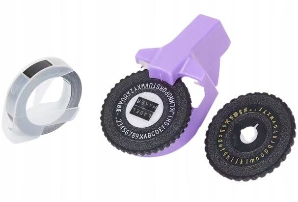 Wytłaczarka etykieciarka Avec +czarna taśma