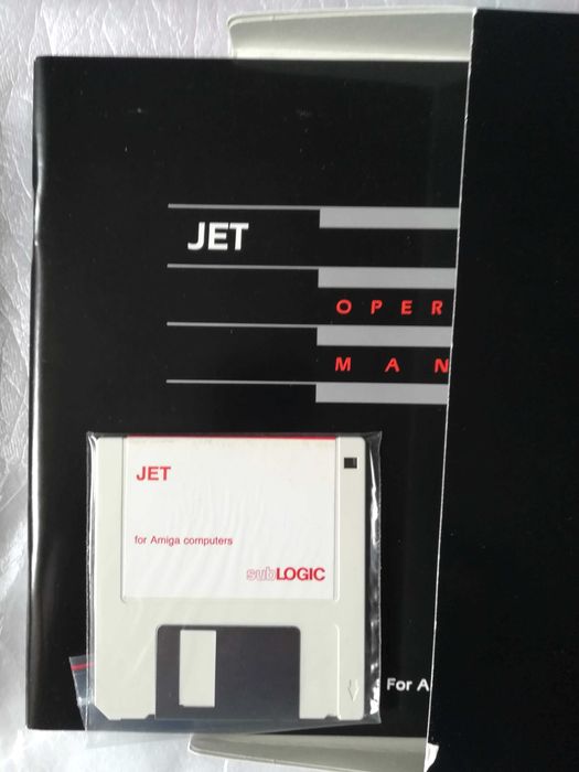 Jet flight simulator - gra na amigę - rzadkość
