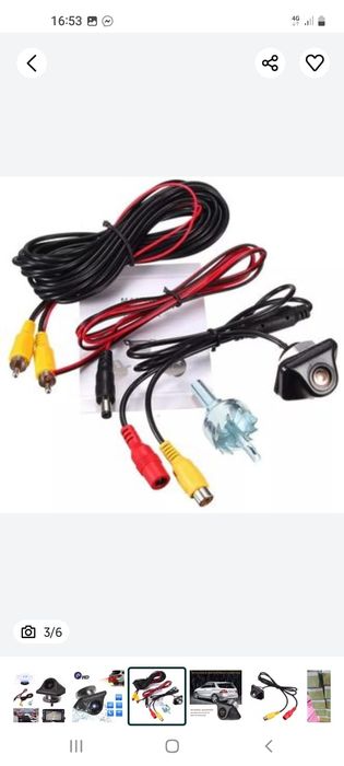 Câmera de estacionamento Traseiras Universais NOVAS Entrega Imediata