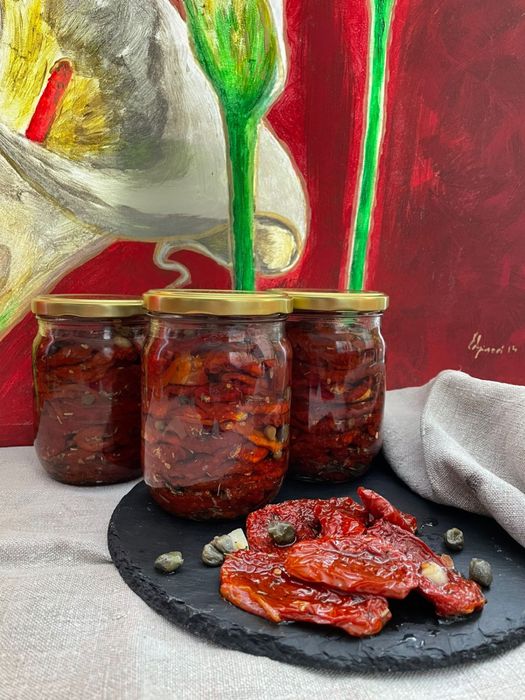 В‘ялені помідори. ІТАЛІЯ. В‘ялені томати.