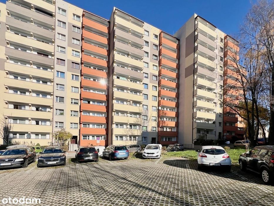 Przestronne 3 pokoje z balkonem