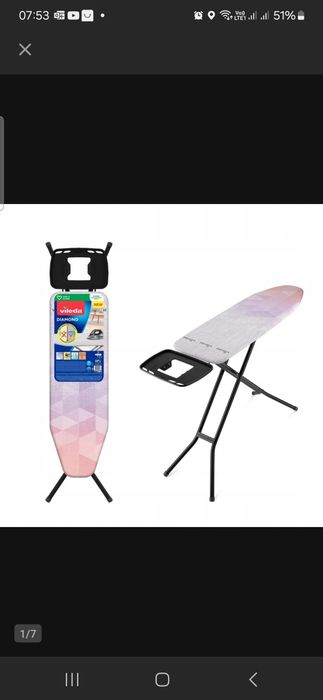 Deska do prasowania Vileda  diamond plus