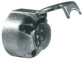 Bola de engate reboque 50 mm/Tomada de reboque c/7pinos em alumínio