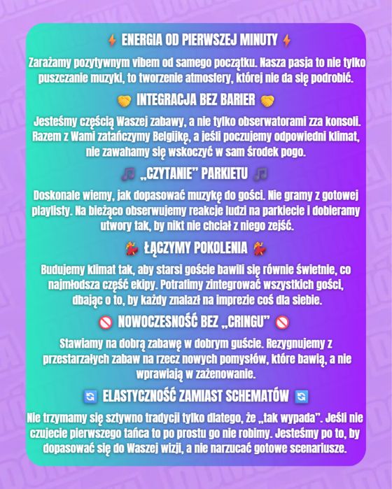 DOMÓWKA /DJ + DJ Wodzirej / Urodziny / Wesela / Studniówki / Imprezy firmowe