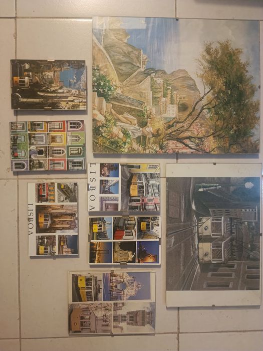 8 quadros (5€ todos)