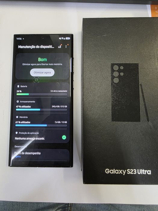 Vendo Galaxy S23 Ultra 5GB / 512GB Preto