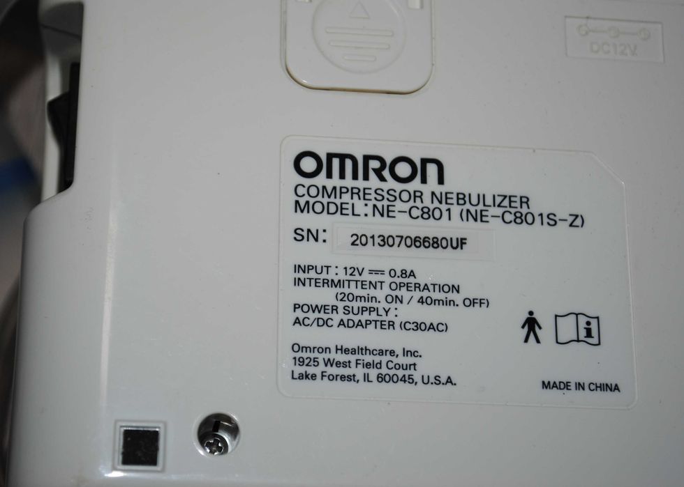 OMRON NE-C801 ( NE-C801S-Z ) Небулайзер інгалятор компресорний