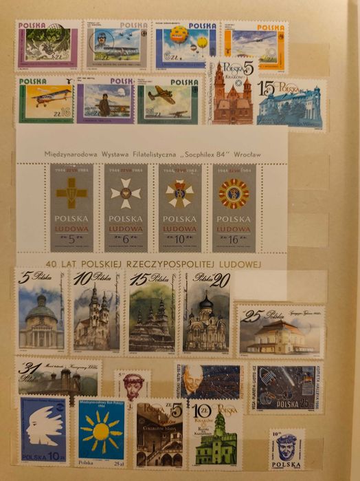 Sprzedam polskie znaczki  - 602 szt