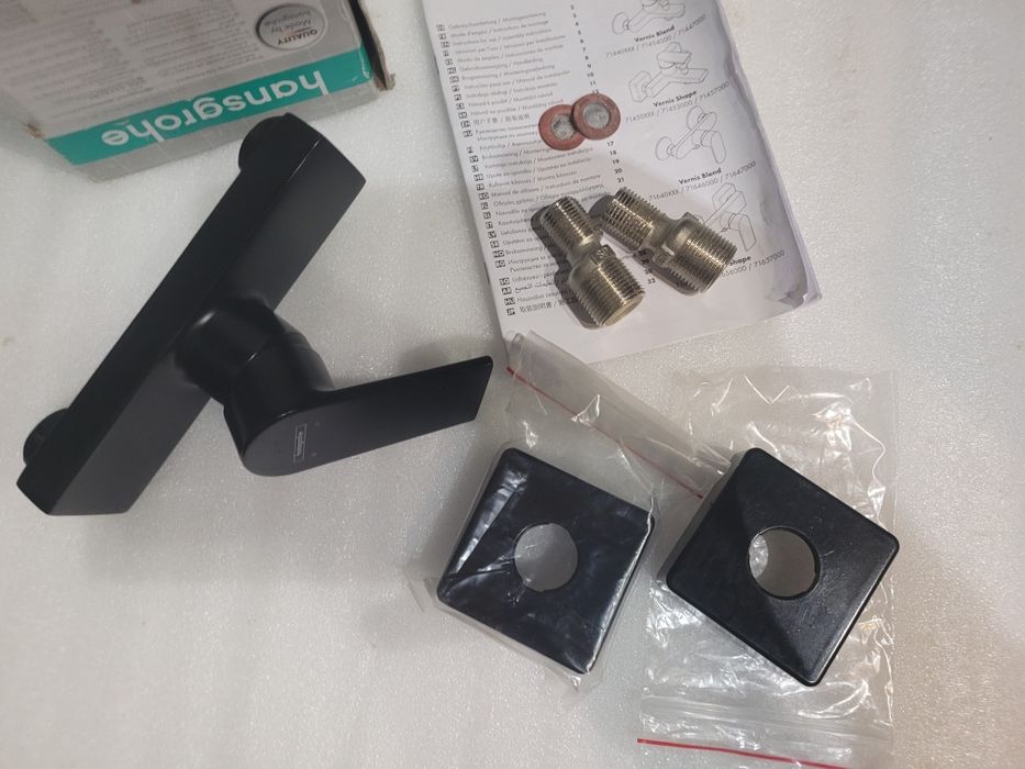 Hansgrohe Vernis Shape bateria prysznicowa czarny mat