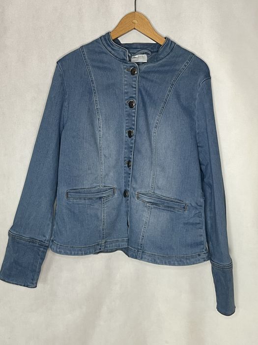 Kurtka Jeansowa damska z baskinką Bonprix