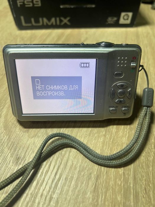 Цифровой фотоаппарат Panasonic Lumix DMC-FS9 полный комплект 8GB+Чехол