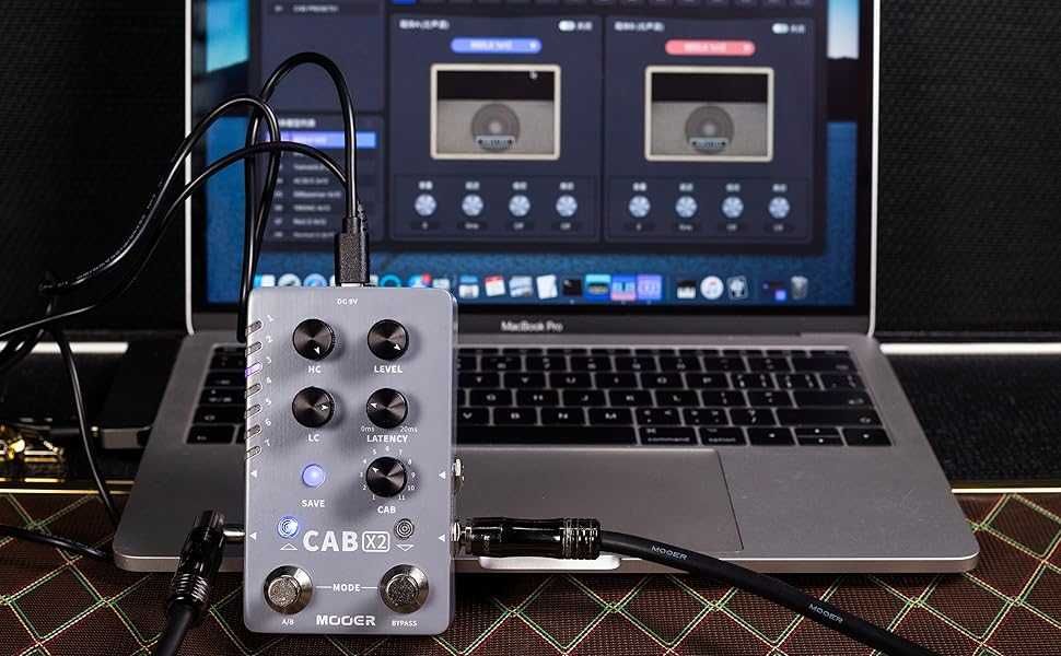 Mooer CAB X2 stereo symulator IR kolumn głośnikowych