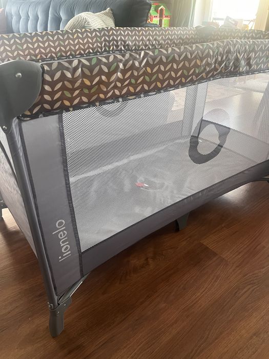 Łózeczko turystyczne Lionelo Stefi z materacem 120x60