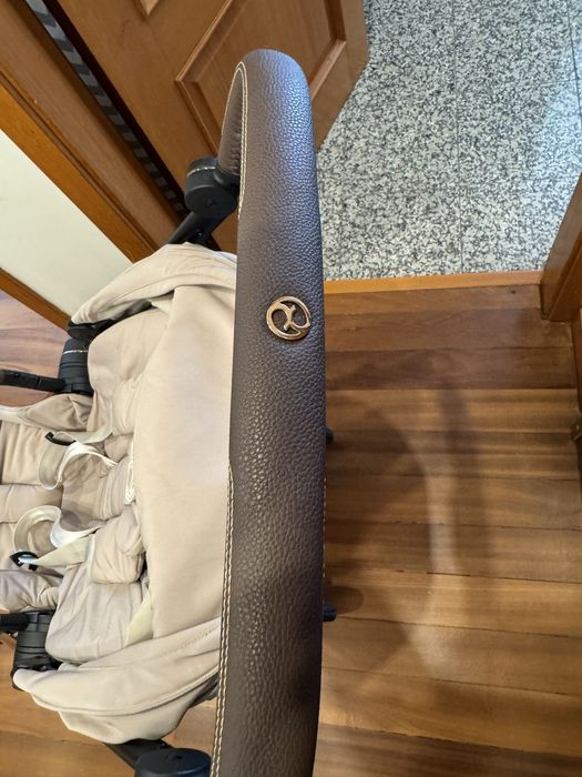 Carrinho Cybex Mios (rose gold) + acento - Como novo