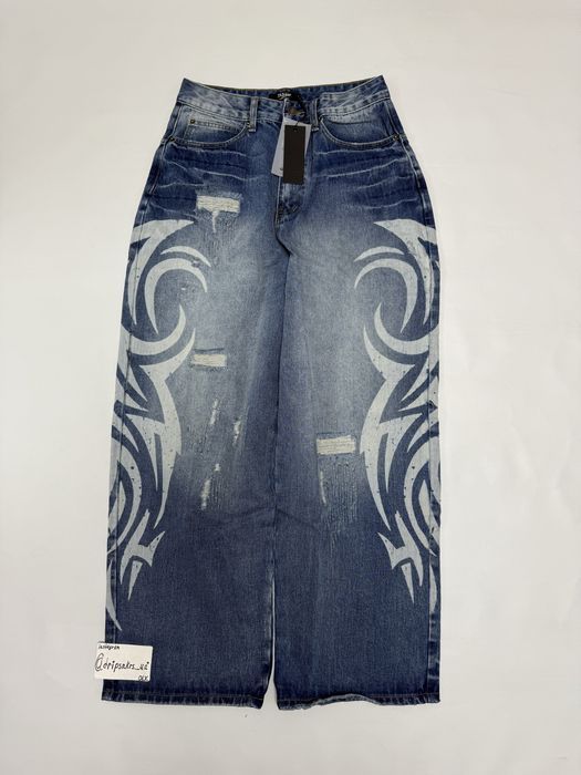 джинсы штаны Jaded London blue jeans S M L nofaith studios