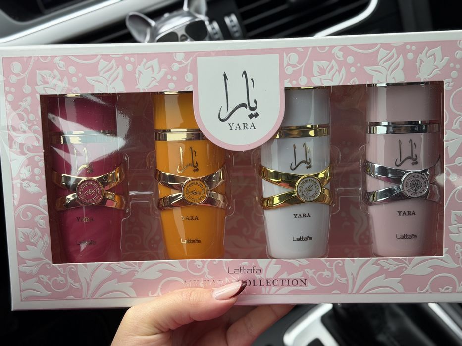 ОригіналLattafa Yara  набір Міні версіі 25 мл -650 грн,набір -2000 грн