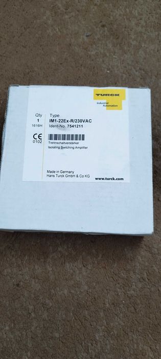 Izolacja Wzmacniacz przełączający Turck  IM1-22EX-R 230 VAC