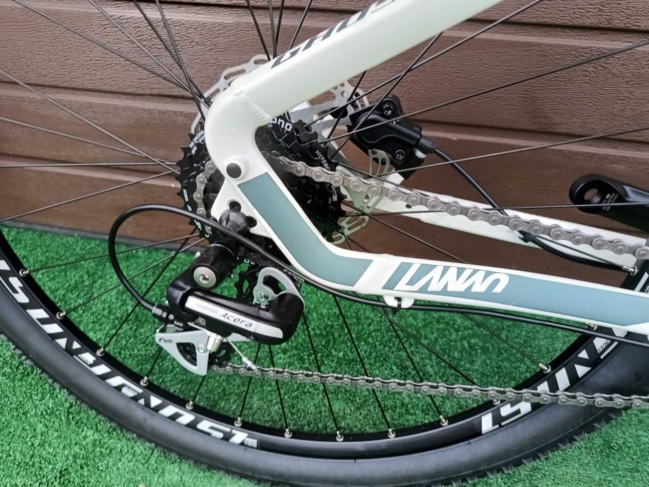 Rower 27,5" Ghost Lanao 2xT 3x8 Shimano Acera Hydraulika Amortyzator Blokada Nowy