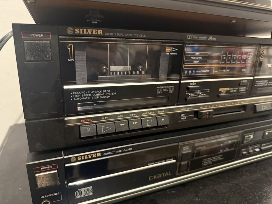 Vendo aparelhagem Silver Vintage