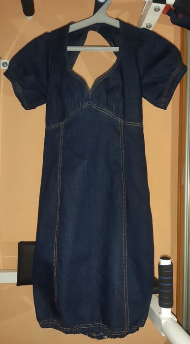 Платье джинсовое модельное