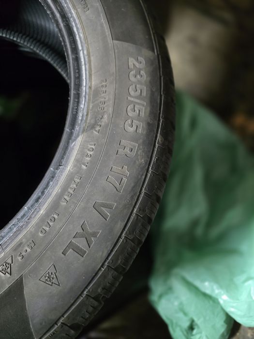 235/55/17 piękne firmowe zimówki opony zimowe continental xl 2szt. M+S