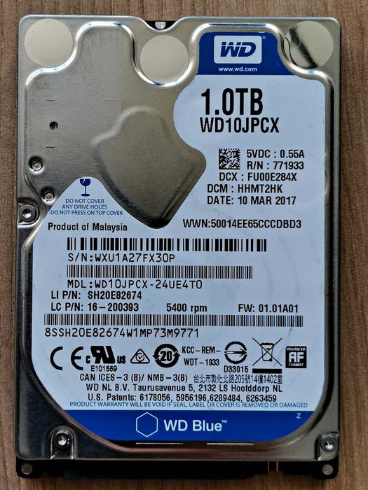 HDD 1TB WD 1000GB Jastrzębie-Zdrój • OLX.pl