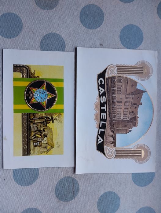 Litografias de caixas de Charuto