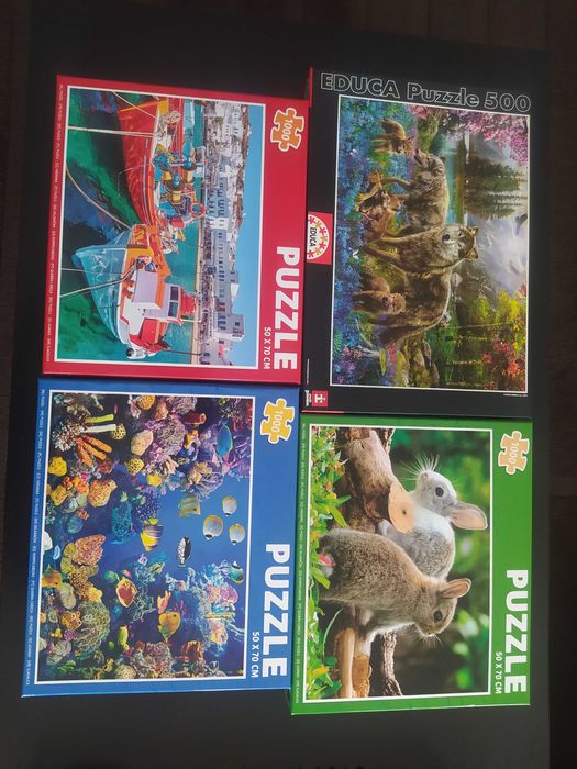 Troca de puzzle.