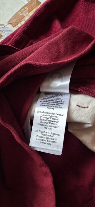 Spódnica ciążowa Mama Bonprix sztruks 44